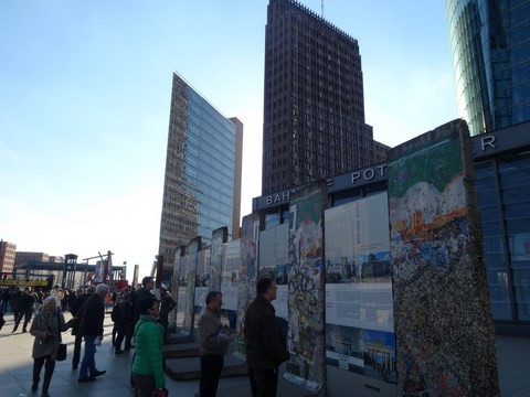Berlin Wall at Potsdamer Platz ​Berlin Sightseeing Tours