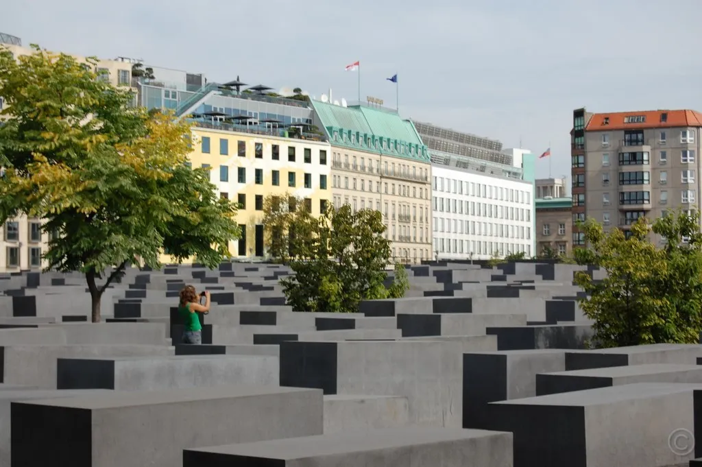 Denkmal fuer die ermordeten Juden Europas