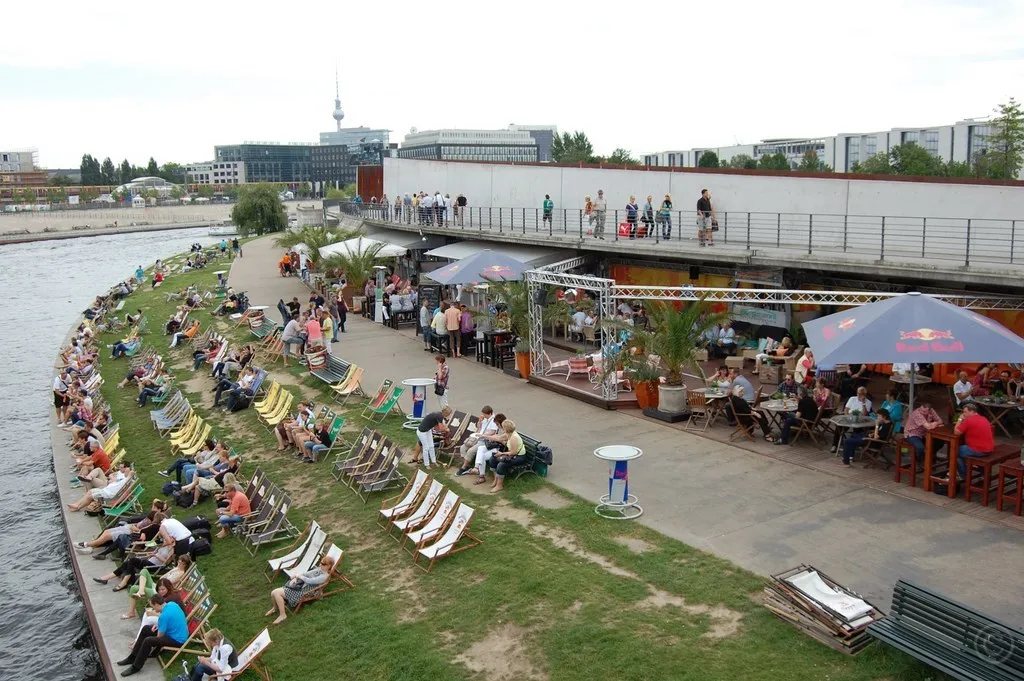 Spree River Berlin Beach Bar